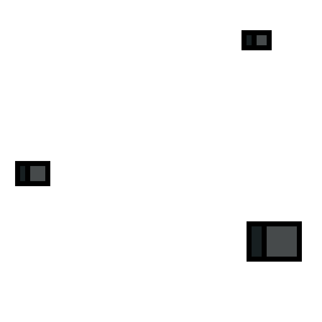 Floating pixel blocks